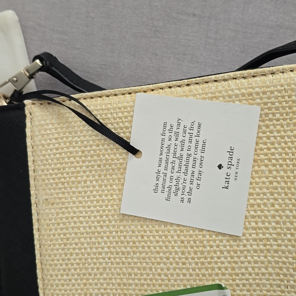 Kate Spade Cameron Street Crossbody Straw Bag - Picture 7 of 7